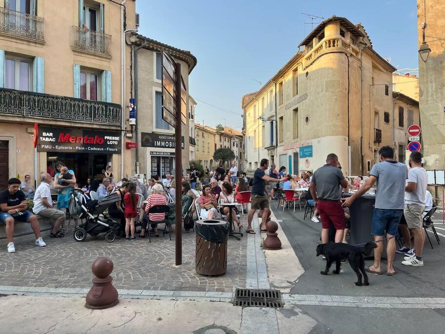 Charming Village House With Roof Top Terrace! Thezan-les-Beziers Exteriér fotografie