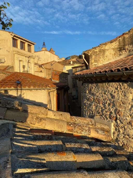 Charming Village House With Roof Top Terrace! Thezan-les-Beziers Exteriér fotografie
