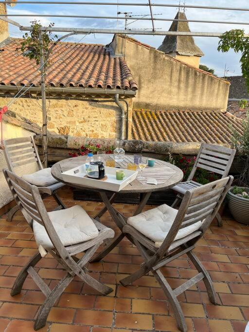 Charming Village House With Roof Top Terrace! Thezan-les-Beziers Exteriér fotografie